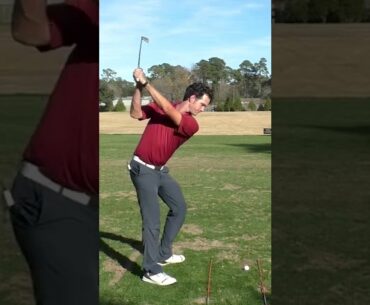 There's so much POWER and CONSISTENCY in this golf swing move - The New Pro Backswing #shorts