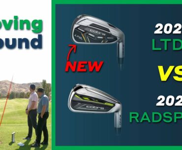 NEW Cobra LTDx irons vs. Cobra Radspeed irons | ClubTest 2022 Proving Ground