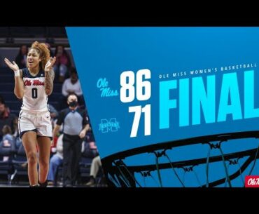 HIGHLIGHTS | Ole Miss Women's Basketball defeats MSU 86 - 51 (01/16/22)