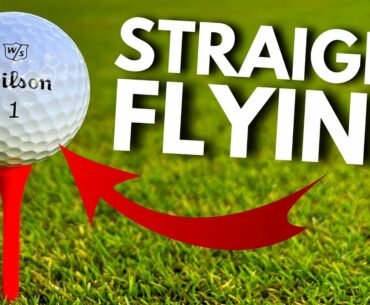I CANT BELIVE IT WORKS!? The NEW LEGAL Straight Flying Golf Ball?