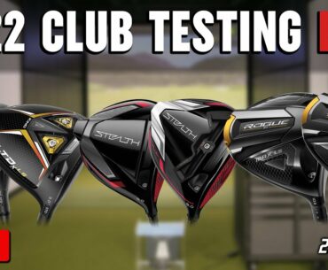 2022 Golf Drivers Comparison Live | TaylorMade Stealth vs Callaway Rogue ST vs Cobra LTDx