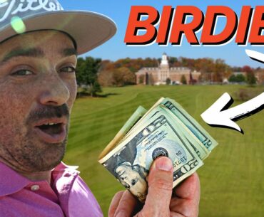 Donating Cash to Veterans for Every Birdie | Coakley Russo Golf Course