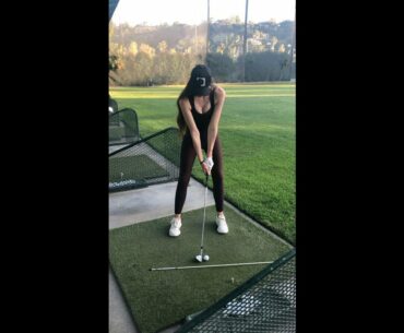 golf practice practice play❤️❤️ #golf #shorts #golfgirl      | GOLF#SHORT