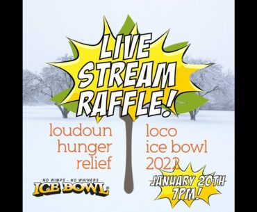 2022 LoCo Disc Golf Club Live Ice Bowl Raffle