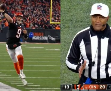 Bengals vs Raiders Controversial Calls Compilation