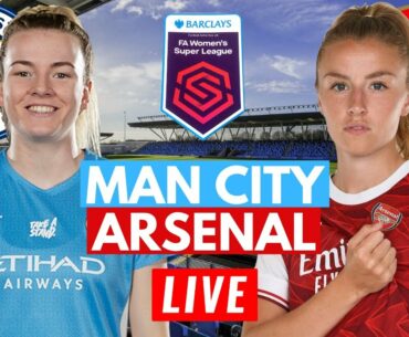 Man City Women 1-1 Arsenal Women | Women's Super League (WSL) | Live Stream Watch Along