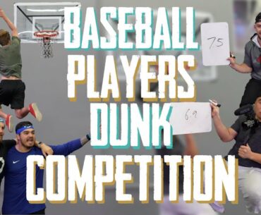 INSANE BASEBALL PLAYERS DUNK CONTEST | Closed To The Public Ep 6