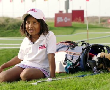 Growing Girls' Golf In The United Arab Emirates | HSBC Future Falcons