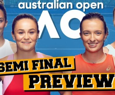 Australian Open 2022 | Women's Semi Final Predictions | Barty vs Swiatek? | GTL Tennis Podcast #309