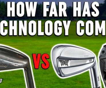 Old vs New Golf Clubs | Golf Irons Technology Test