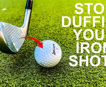 STOP HITTING BAD IRON SHOTS with these Simple golf iron Swing Tips