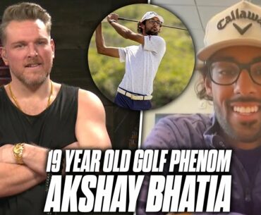 Akshay Bhatia Is The Next MASSIVE Guy In The Golf Game | Pat McAfee Show