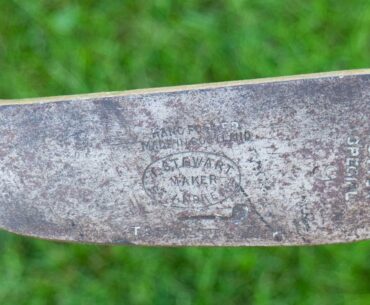 1920s Tom Stewart Putter - The Vintage Antique Golfer