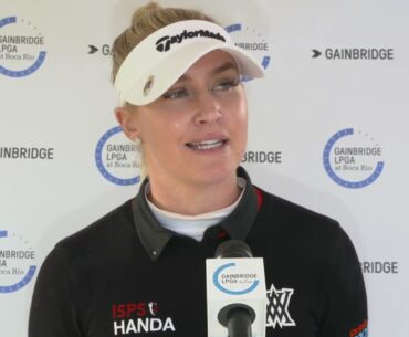 Charley Hull 2022 Gainbridge LPGA at Boca Rio Sunday Interview