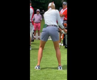 golf swing so soild ❤️❤️ #golf #shorts #golfgirl      | GOLF#SHORT