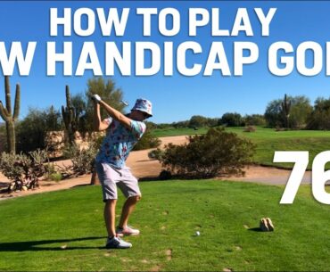 How 3 Handicap Golf Looks - Follow Every Shot at Tatum Ranch Arizona