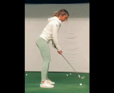 Superb swing ❤️❤️ #golf #shorts #golfgirl      | GOLF#SHORT