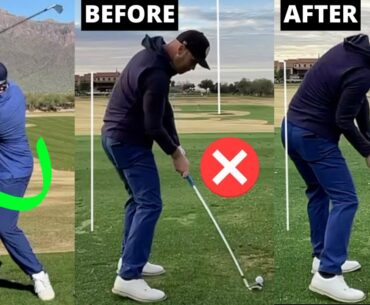 Golf Lesson W/ Ted: STOP Standing Up Through Impact
