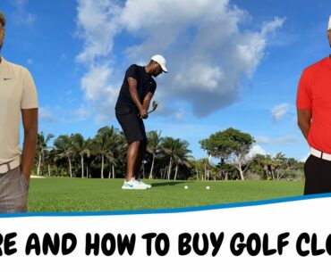 WHERE & HOW TO BUY GOLF CLOTHES | WHAT TO WEAR TO PLAY GOLF
