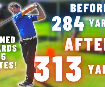 I GAINED 29 YARDS In 5 MINUTES Without Changing My Golf Swing - This Club Fitting Was Insane!