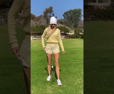 Wow - Sam Stockton #Shorts #golf #golfgirl #golfshort