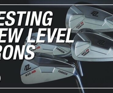 NEW LEVEL FORGED IRONS TEST // Best Direct to Consumer golf clubs?