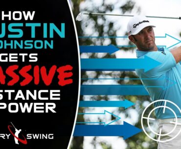 PRO GOLF SWING ANALYSIS: How Dustin Johnson Uses His Pressure Shift for MASSIVE DISTANCE AND POWER