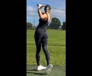 Everyone’s a pro until you have to hit the ball ❤️❤️ #golf #shorts #golfgirl      | GOLF#SHORT