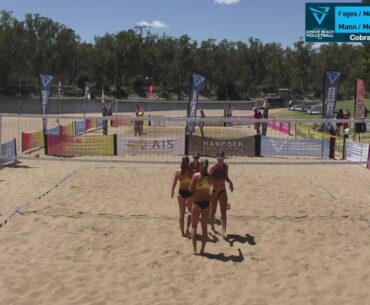 AJBVT Cobram: Women's U21 - Fejes / Mears v Mann / Mears