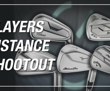 PLAYERS DISTANCE IRON TEST // Reviewing the top irons in the Players Distance category