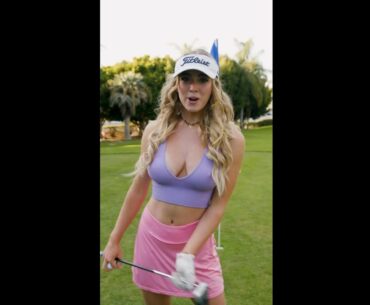 beauty golfer Grace Charis  golf stories ❤️❤️ #golf #shorts #golfgirl      | GOLF#SHORT