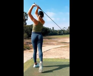 gôod shot ❤️❤️ #golf #shorts #golfgirl      | GOLF#SHORT