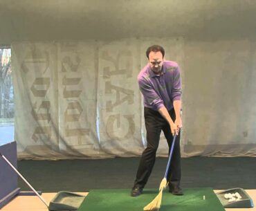 How Can a Broom Help with Your Golf Swing?