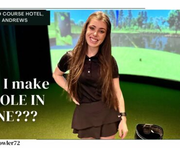 Can we get a digital HOLE IN ONE on the 17th hole at TPC Sawgrass? | Old Course Hotel Swing Studio