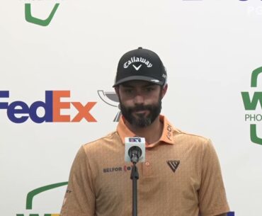 Adam Hadwin 2022 WM Phoenix Open Friday Flash Interview PGA Tour