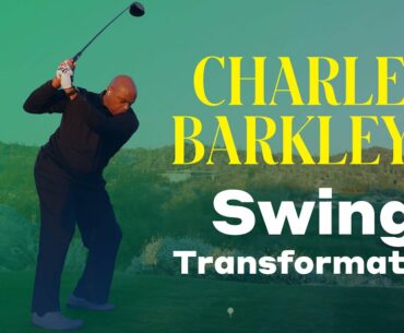 Charles Barkley's AMAZING new golf swing