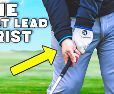 How To Get A FLAT LEAD WRIST At Impact (Golf Tip)