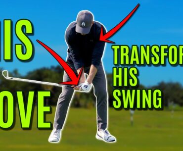 GOLF: THIS Transformed His Swing!