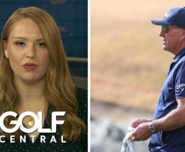 PGA golfers react to Phil Mickelson's comments on Super Golf League | Golf Central | Golf Channel