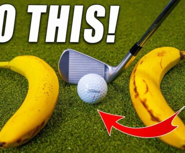 THE GOLF BANANA DRILL to Fix Your Club Path