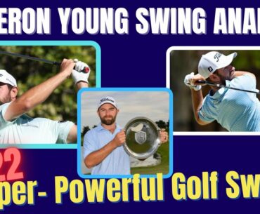 Cameron Young PGA Tour ( Golf Swing Analysis 2022 )