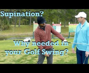 Why Supinate in Your Golf Swing? - Golf Lesson