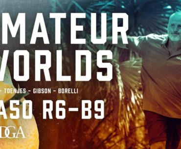 2021 PDGA Am Worlds | MA50 | R6B9 | Mathis, Toenjes, Gibson, Borelli