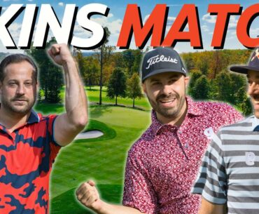 LIGHTNING FAST GREENS at Manhattan Woods | Golficity Skins Match
