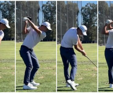 Collin Morikawa Driver Swing and Slowmotion