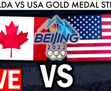 CANADA VS USA WOMEN'S GOLD MEDAL GAME LIVE STREAM! (2022 Beijing Olympics Golden Game Play By Play)