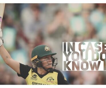 In case you don't know me: Alyssa Healy | Direct Hit