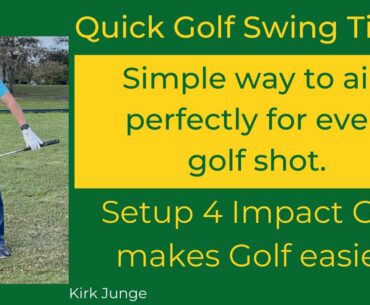 Quick Golf Swing Tips - Aim perfectly every time.