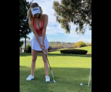 good putting ❤️❤️ #golf #shorts #golfgirl      | GOLF#SHORT