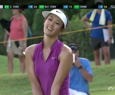 Michelle Wie Sweaty Steamy Video 2016 Walmart NW Arkansas LPGA Golf Tournament